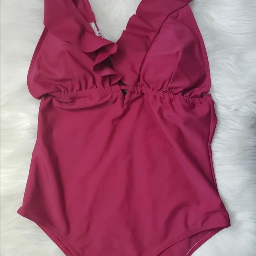 Verano Playa Ruffle One Piece Bathing Suit